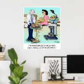 Side Effects Cartoon 9486 ポスター (ホームオフィス)