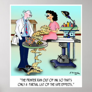 Side Effects Cartoon 9486 ポスター