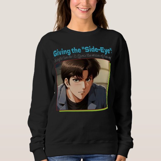 Side-Eye 4K スウェットシャツ (正面)