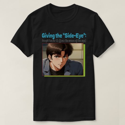 Side-Eye 4K Tシャツ (デザイン正面)