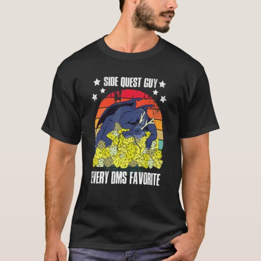 Side Quest Guy Every DMs Favorite 1 Tシャツ (正面)