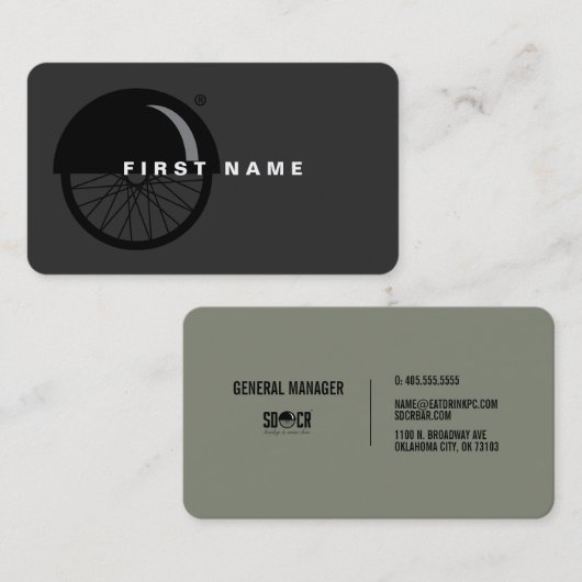 Sidecar – 一般管理者 名刺 (正面/裏面)