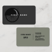 Sidecar – 一般管理者（携帯電話を使用） 名刺 (正面/裏面)