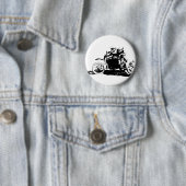 Sidecarcrossのシンプルなデザイン 缶バッジ (インサイチュ)
