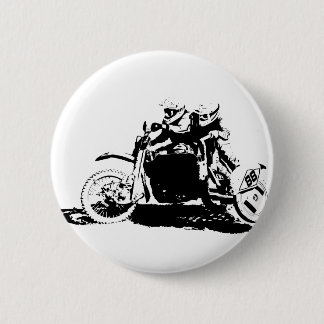 Sidecarcrossのシンプルなデザイン 缶バッジ