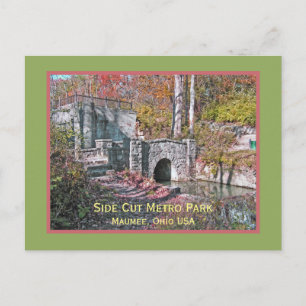 "SIDECUT METROPARK/MAUMEE,オハイオ州" ポストカード