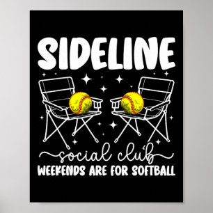 Sideline Social Club ソフトなプレイヤーのママ ポスター