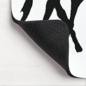 Sidepassの馬場馬術の馬 マウスパッド (コーナー)