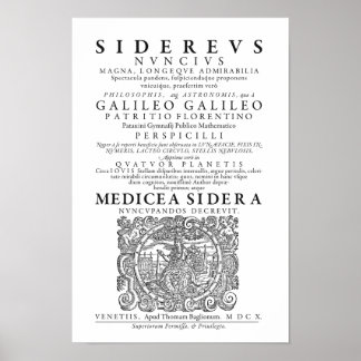 Siderus Nunciusポスター ポスター
