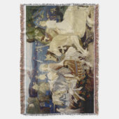 Sidheのライダー スローブランケット (正面縦)