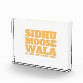 Sidhu Moose Wala 1993-2022  フォトブロック (右)