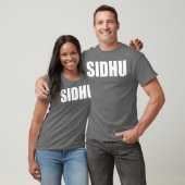 SIDHUshirt Surname Sidhu Clothing gift Tシャツ (ユニセックス)