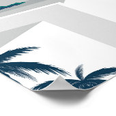 Sidi Bouはチュニジアレトロ旅行芸術ヴィンテージを語った ポスター (角)