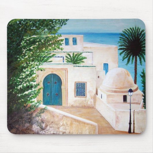 "Sidi Bou、チュニジア"のmousepad言いました マウスパッド (正面)