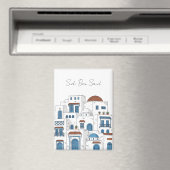 Sidi Bou Said Tunisia Travel マグネット (インサイチュ (食洗機))