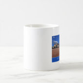 Sidmouthのビーチのマグ コーヒーマグカップ (中央)