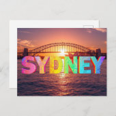 Sidney australia ポストカード (正面/裏面)