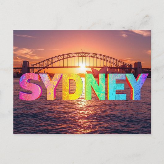 Sidney australia ポストカード (正面)