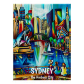 Sídney: La Ciudad del Puerto ポスター (正面)