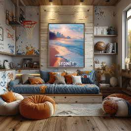 Sídney: La Ciudad del Puerto - Belleza Costera. ポスター