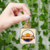 Sidney Porte-clé Premium Carré キーホルダー (手)