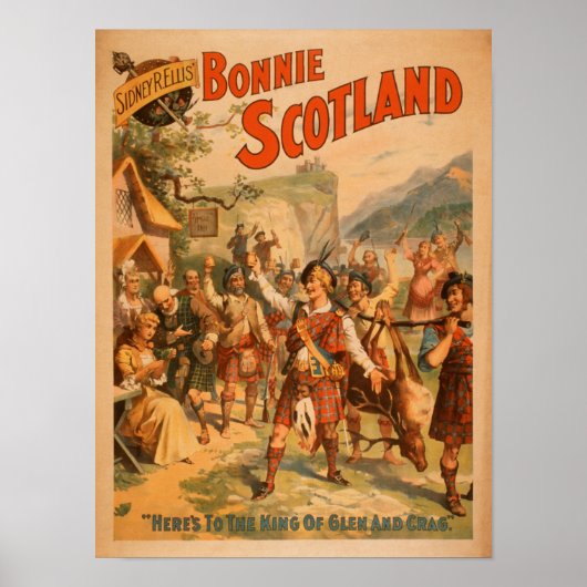 Sidney R. Ellis' Bonnie Scotland 遊 2 ポスター (正面)