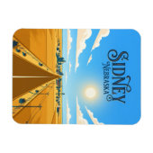 Sidney USA マグネット (横)