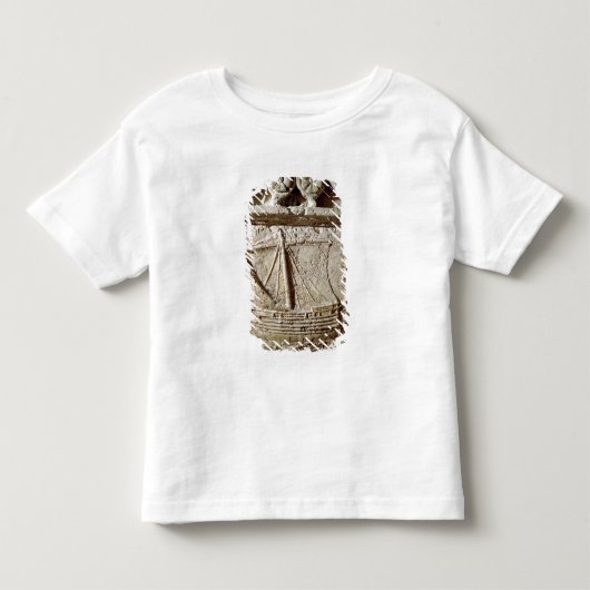Sidonからの船の石棺の詳細、 トドラーTシャツ (正面)