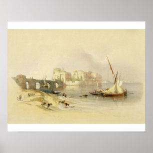 Sidon、1839年4月28日の砦は、Vからの76をめっきします ポスター