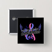 SIDSの認識度16 缶バッジ (正面&裏面)