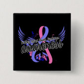 SIDSの認識度16 缶バッジ (正面)