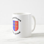 Siebenbürgen süsse Heimat コーヒーマグカップ (正面右)