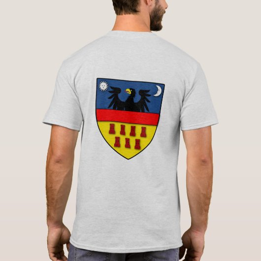 Siebenbürgen Wappen alt Tシャツ (裏面)