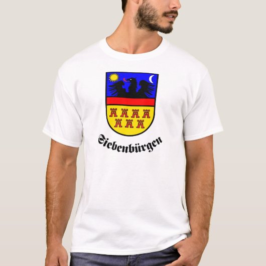 Siebenbürgen-Wappen "Siebenbürgen" Tシャツ (正面)