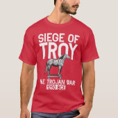 Siege ofroyherojan War 1250 BCE Greek Mythology Go Tシャツ (正面)