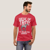 Siege ofroyherojan War 1250 BCE Greek Mythology Go Tシャツ (正面フル)