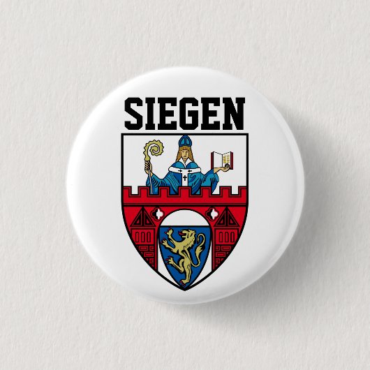 Siegen (北ライン – ウエストファーレン) – ドイツ 缶バッジ (正面)