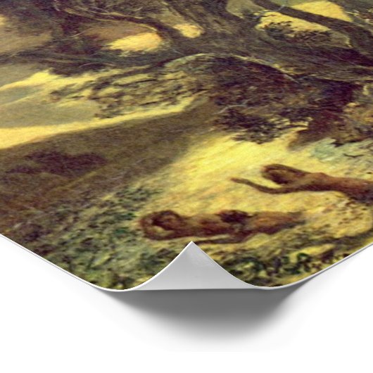 Siegfried And The Rhine Maidens ポスター (角)