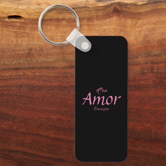 Siempre Keychain、Con Amor キーホルダー (正面)
