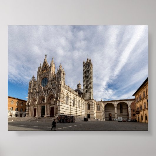 Siena Cathedral ポスター (正面)