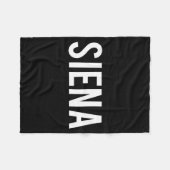 Siena - Cool New Funny Name Fan Gift Tee  フリースブランケット (正面(横))