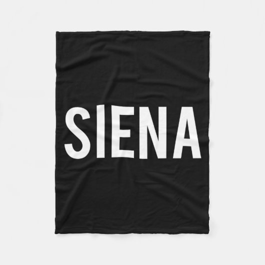 Siena - Cool New Funny Name Fan Gift Tee  フリースブランケット (正面)