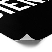 Siena - Cool New Funny Name Fan Gift Tee  ポスター (角)