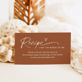 SIENNAレシピ挿入カード 名刺