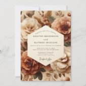 Sienna Bloom Wedding 招待状 (正面)