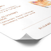 SIENNA Signature Drinks結婚's Sign 8x10 ポスター (角)