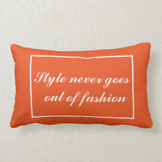 Sierkussen met tekst ランバークッション