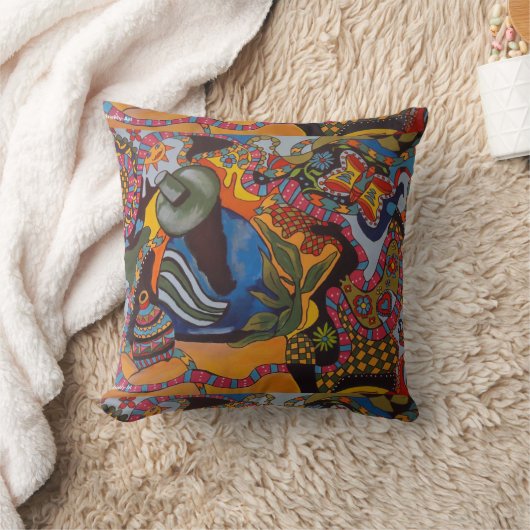 Sierkussen "Mexicana-Art" Boudrielly クッション (ブランケット)