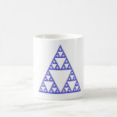 Sierpinskiの三角形 コーヒーマグカップ (中央)