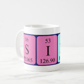 Sierra周期表名mug コーヒーマグカップ (正面左)
